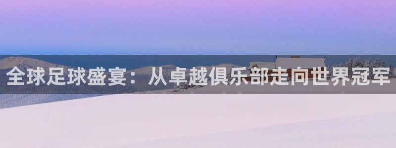 2026世预赛全部赛程：全球足球盛宴：从卓越俱乐部走向世界冠军